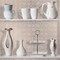 8 in x 8 in Pastel Painted Gold Foil Peel and Stick Paper Tile Backsplash (24-Pack)